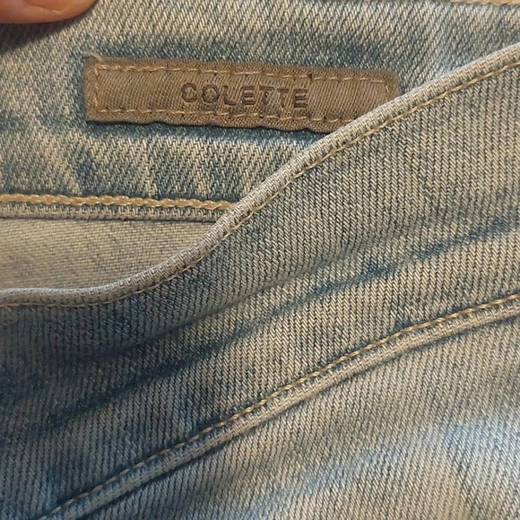 Agolde Colette Distressed light wash denim skinny jeans size 29 - Picture 10 of 10